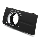 Headlight Control Panel for Mercedes-Benz E-Class W211 - 2003 to 2009 Euro Premium Parts Black Without Adj. Dial
