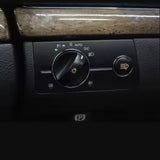 Headlight Control Panel for Mercedes-Benz E-Class W211 - 2003 to 2009 Euro Premium Parts