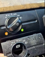 Headlight Control Panel for Mercedes-Benz E-Class W211 - 2003 to 2009 Euro Premium Parts