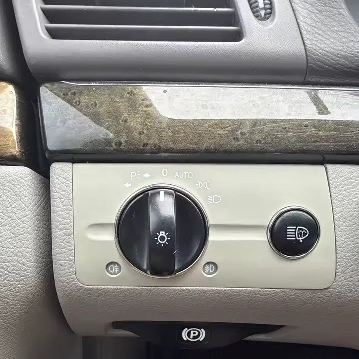 Headlight Control Panel for Mercedes-Benz E-Class W211 - 2003 to 2009 Euro Premium Parts