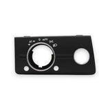 Headlight Control Panel for Mercedes-Benz E-Class W211 - 2003 to 2009 Euro Premium Parts Black With Headlight Washers Buttons