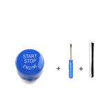 Push Start Stop button replacement for BMW 7 Series F01 (2008 to 2015) BMW Euro Premium Parts Blue