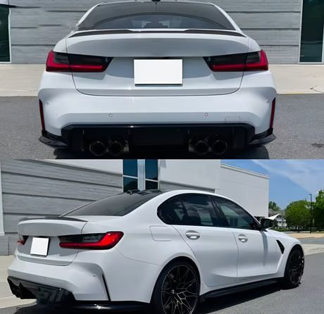 Rear Trunk Spoiler for BMW 3 Series G20/M3 G80 Sedan (2019 to 2025) BMW Euro Premium Parts