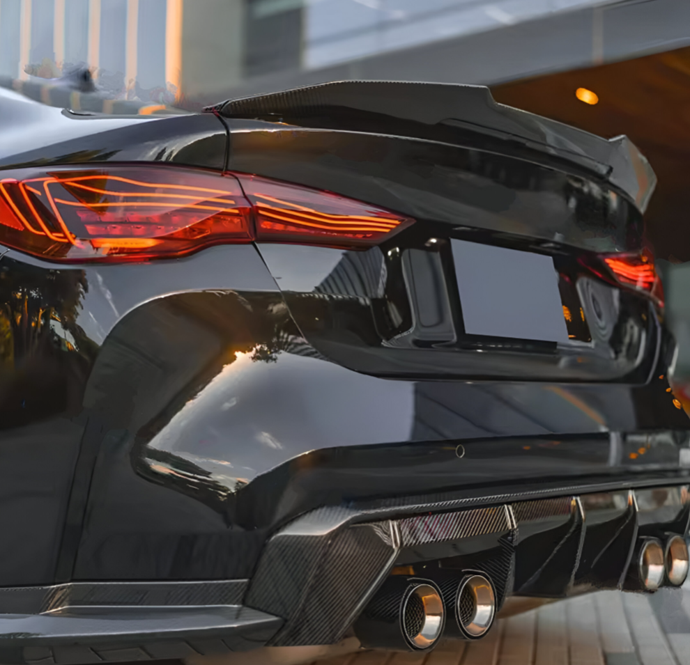 Rear Trunk Spoiler for BMW 4 Series G22/M4 G82 Coupe (2019 to 2025) BMW Euro Premium Parts