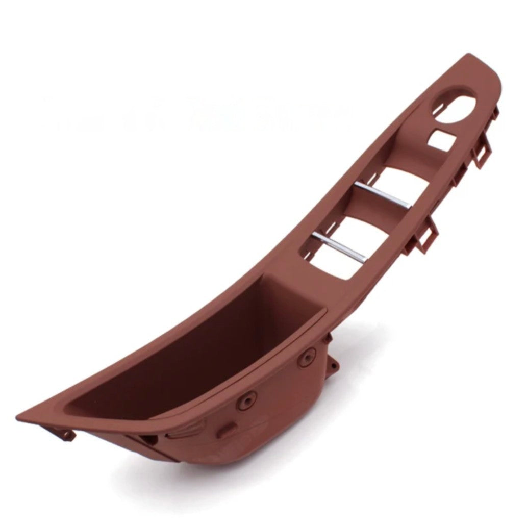 Replacement driver door handle for BMW 5 Series F10 (2010 - 2017) BMW Euro Premium Parts Driver door handle Cinnamon brown Without folding mirror hole