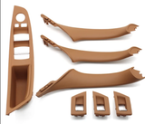 Replacement driver door handle for BMW 5 Series F10 (2010 - 2017) BMW Euro Premium Parts All 4 door handles Gold brown With folding mirror hole