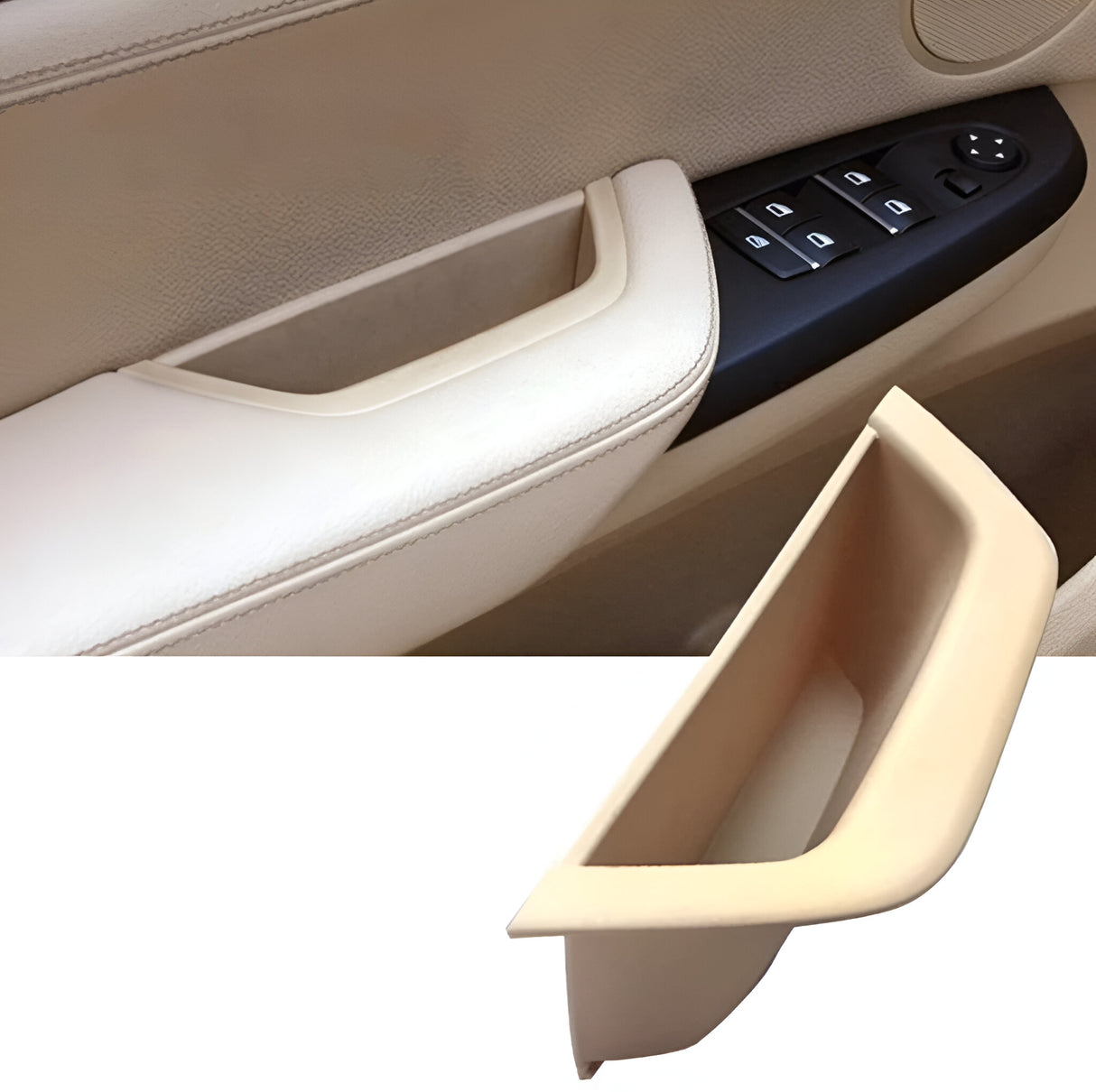 Replacement interior door handles for BMW X4 F26 (2010 - 2017) BMW Euro Premium Parts Driver door handle Beige