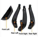 Replacement interior door handles for BMW X4 F26 (2010 - 2017) BMW Euro Premium Parts All 4 door handles Black