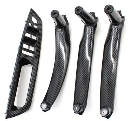 Replacement interior door handles for BMW X6 E71 (2007 - 2013) BMW Euro Premium Parts Passenger door handle Carbon look