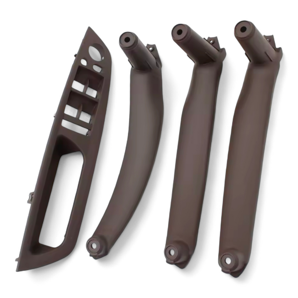 Replacement interior door handles for BMW X6 E71 (2008 - 2014) BMW Euro Premium Parts Full set: driver, passenger, rear right and left Moka brown