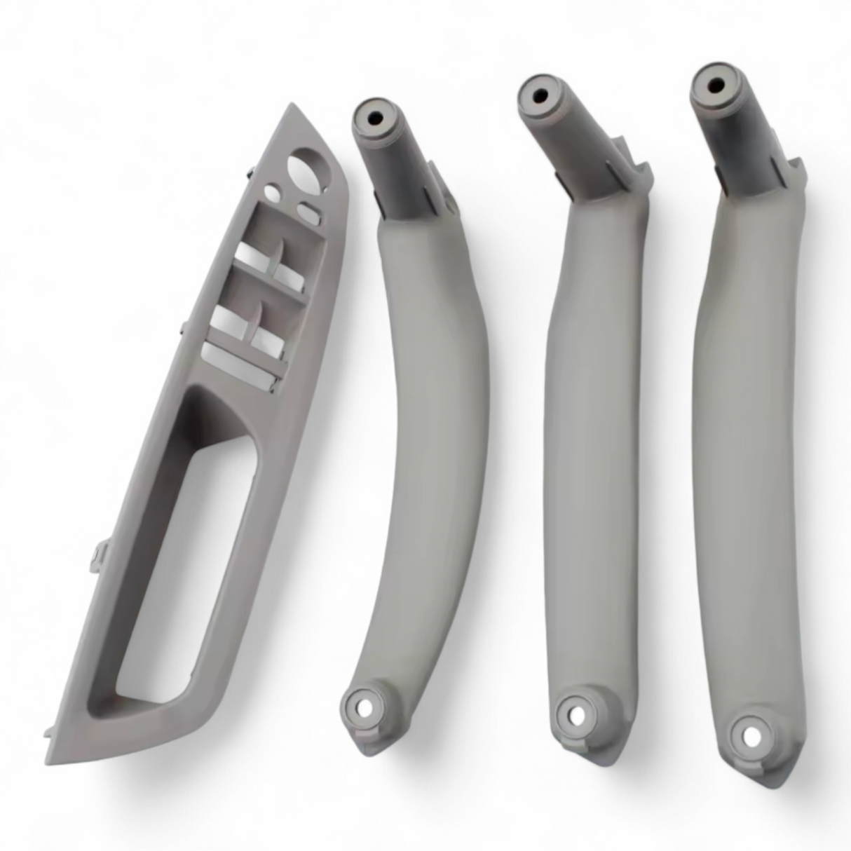 Replacement interior door handles for BMW X6 E71 (2008 - 2014) BMW Euro Premium Parts Full set: driver, passenger, rear right and left Dark silver