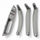 Replacement interior door handles for BMW X6 E71 (2008 - 2014) BMW Euro Premium Parts Full set: driver, passenger, rear right and left Dark silver