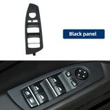 Replacement window switches trims for BMW 7 Series F01 (2010 - 2017) BMW Euro Premium Parts Driver window switches trim Black