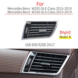 Front Side AC Air Vent For Mercedes-Benz ML W166 & GL X166 - 2012 to 2019 Mercedes-Benz > Air Vents Euro Premium Parts Piano Black - Right