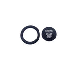 Start Stop Button Cover Ring For Mercedes-Benz C-Class W205 & GLC X253 Mercedes-Benz > Replacement Buttons Euro Premium Parts Black