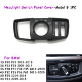 Headlight Switch Knob & Fog Light Buttons For BMW X5 F15 & X6 F16 - 2014 to 2019 BMW > Replacement Buttons Euro Premium Parts Switch cover - model B
