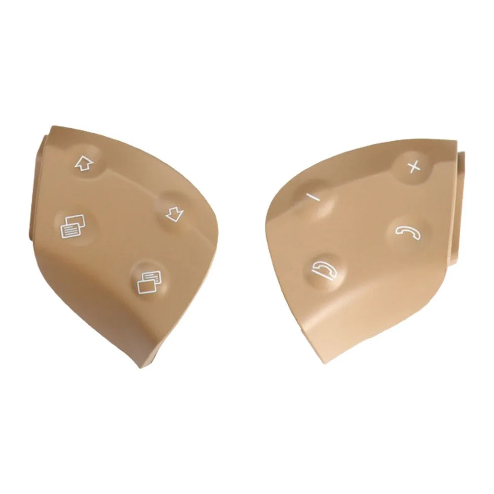 Steering Wheel Buttons For Mercedes-Benz C-Class W203 - 2000 to 2007 Mercedes-Benz > Replacement Buttons Euro Premium Parts Tan