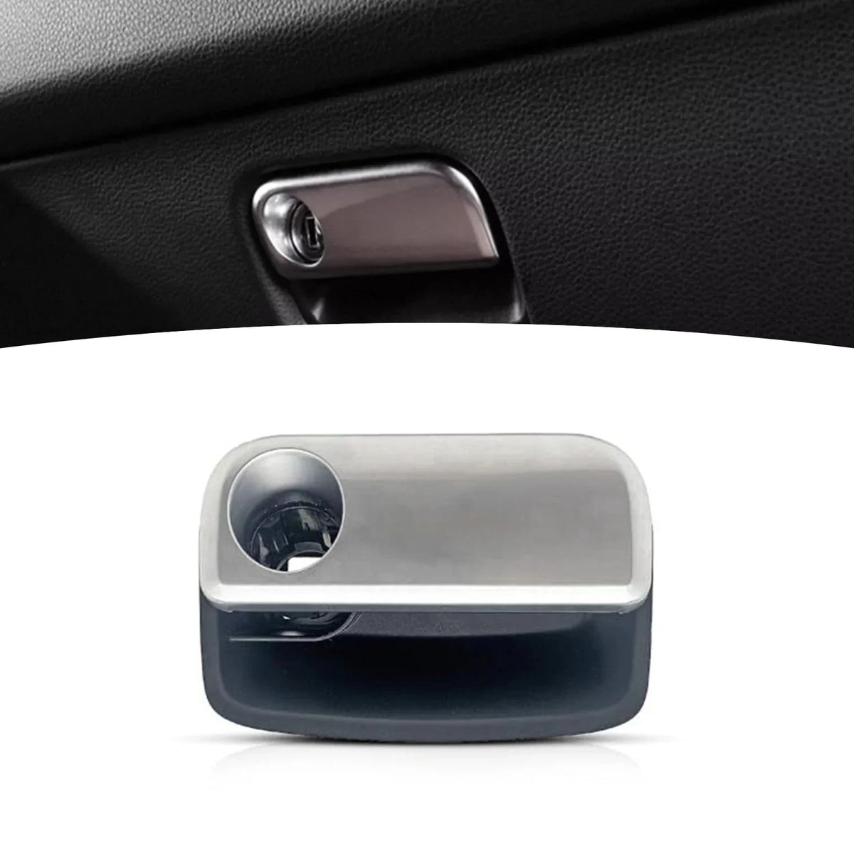Glove Box Handle For Porsche Macan, Panamera & 911 991 - 2011 to 2021 Porsche > Interior Parts Euro Premium Parts Black