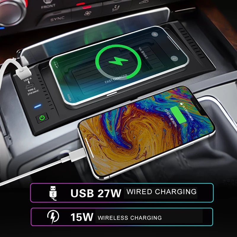 Wireless Charging Dock for Audi A7 S7 RS7 C7