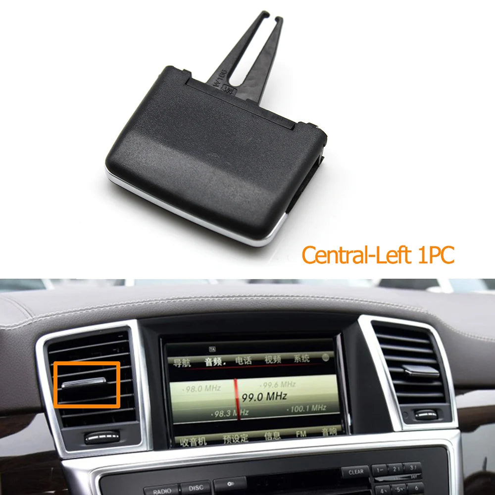AC Vent Tab Clip For Mercedes-Benz ML W166 & GL X166 - 2012 to 2019 Mercedes-Benz > Interior Parts Euro Premium Parts Central-Left