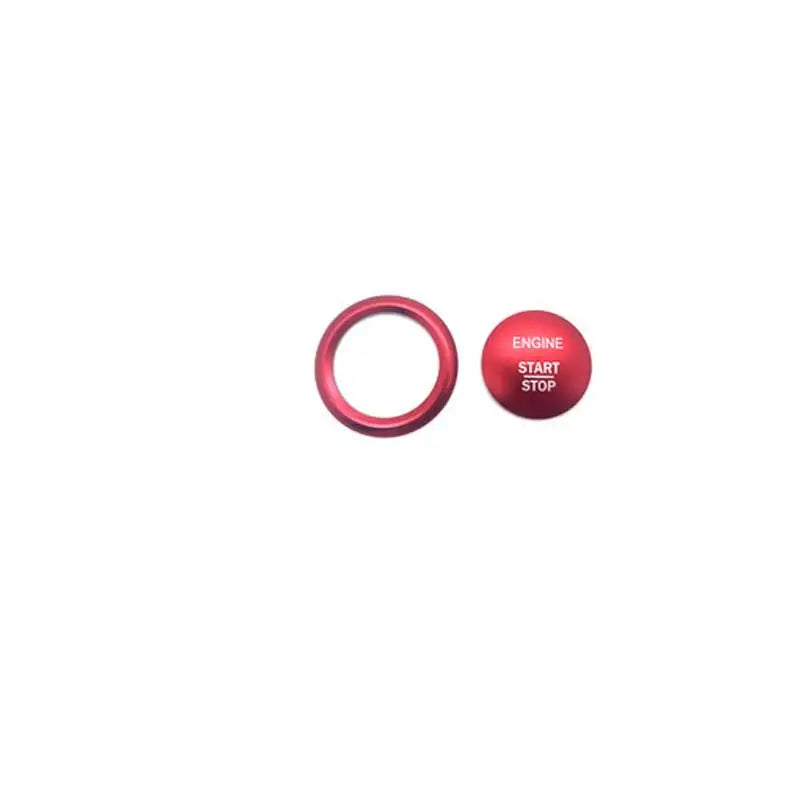 Start Stop Button Cover Ring For Mercedes-Benz C-Class W205 & GLC X253 Mercedes-Benz > Replacement Buttons Euro Premium Parts Red