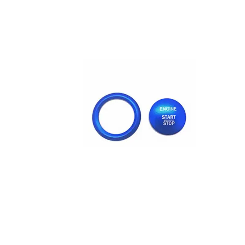 Start Stop Button Cover Ring For Mercedes-Benz C-Class W205 & GLC X253 Mercedes-Benz > Replacement Buttons Euro Premium Parts Blue