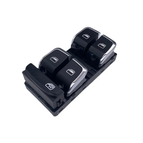 Chrome Window Switches & Side View Knob For Audi A5 B8, A4 B8 & Q5 8R - 2008 to 2014 Audi > Replacement Buttons Euro Premium Parts