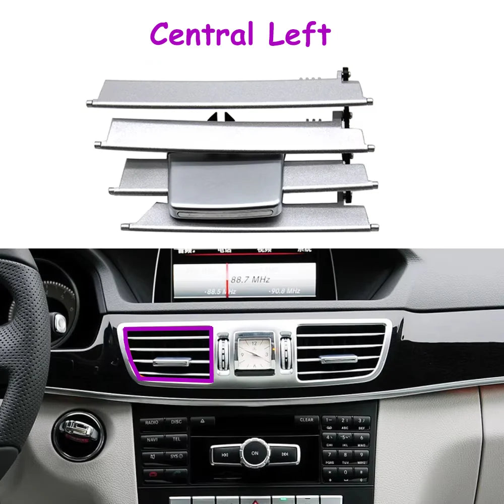 Dashboard AC Air Vent For Mercedes-Benz E-Class W212 - 2009 to 2016 Mercedes-Benz > Air Vents Euro Premium Parts Central left