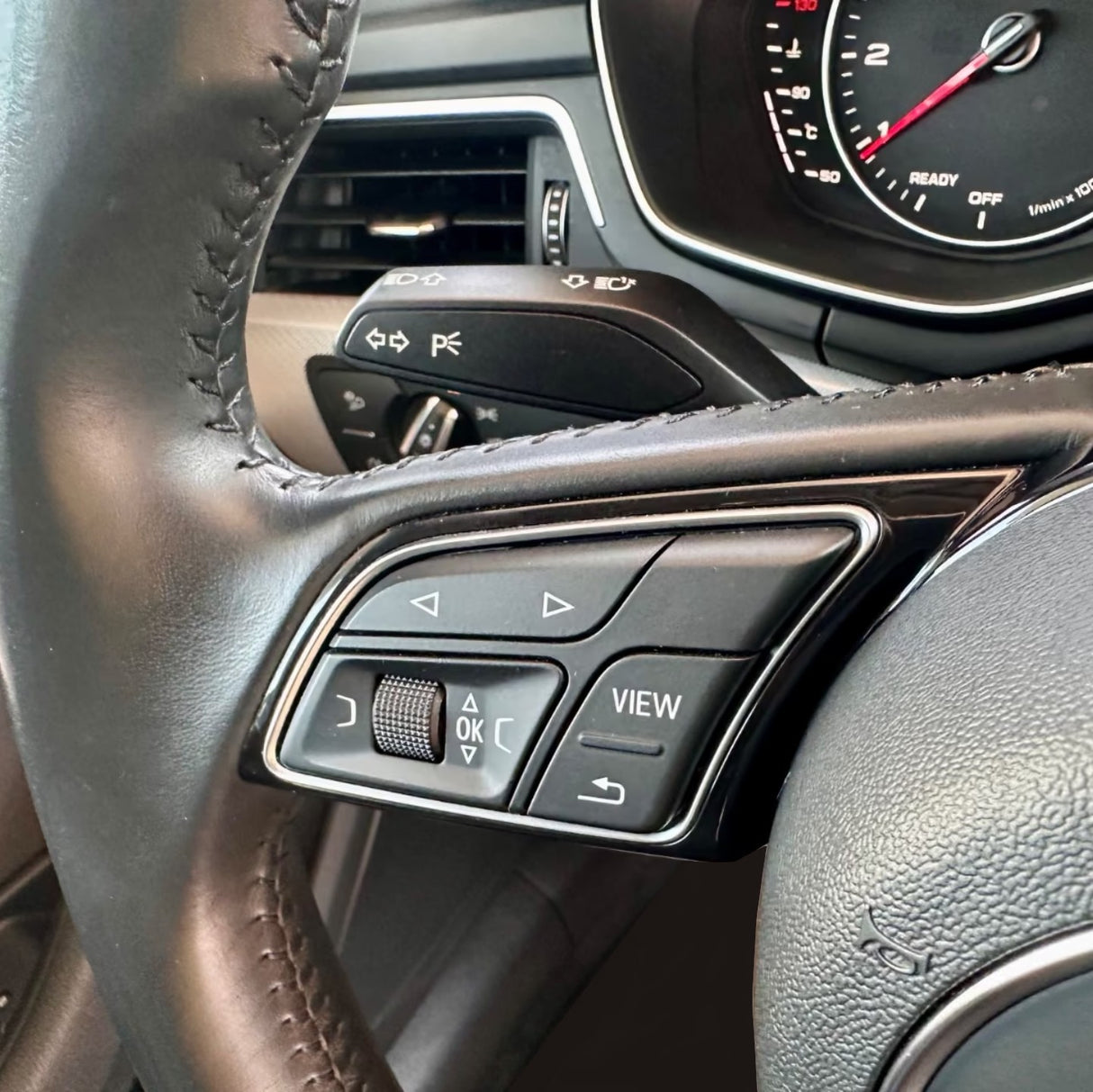 Multifunction Steering Wheel Replacement Buttons For Audi A4 S4 RS4 B9 - 2016 to 2024