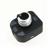 Chrome Window Switches & Side View Knob For Audi A5 B8, A4 B8 & Q5 8R - 2008 to 2014 Audi > Replacement Buttons Euro Premium Parts Side view control knob