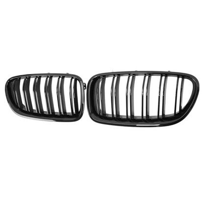 Black Front Grilles for BMW 5 Series F10 F11 (2010 to 2017)