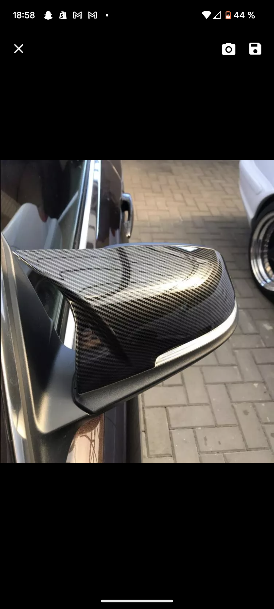 M2 Competition-look Real Carbon Fiber Mirrors for BMW 2 Series F22 (2013 to 2021)