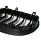 Black front kidney grilles M5 Competition-look for BMW 5 Series E60 (2003 to 2010)