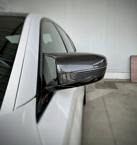 BMW 3 Series G20 carbon fiber look M3 mirror caps - 2019 to 2023 BMW Euro Premium Parts
