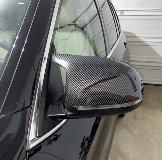 BMW M Carbon-look Mirror Caps for BMW X5 F15 - 2014 to 2018