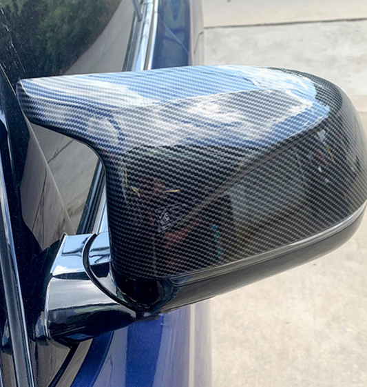 BMW M Carbon-look Mirror Caps for BMW X4 F26 - 2014 to 2018