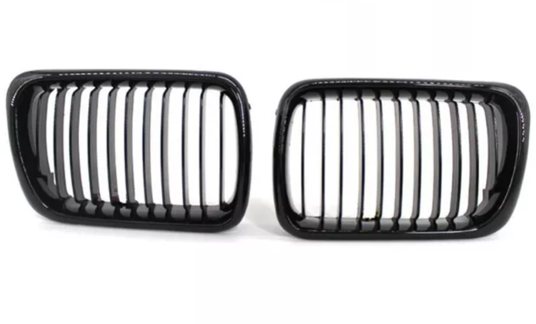 Black Front Grilles M3-look for BMW 3 Series E36 (1992 to 1999)