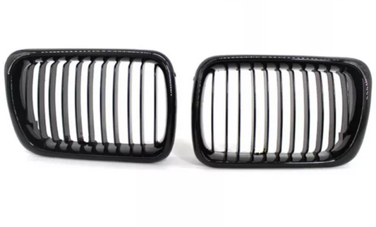BMW 3 Series E36 Black Front Grill M3-look (1992 to 1999)