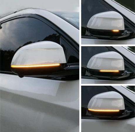 Dynamic Progressive Sequential LED Mirror Turn Signals for BMW X5 F15 (2013 to 2018) BMW Euro Premium Parts
