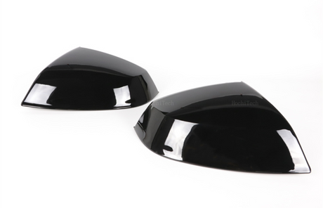 Glossy black mirror caps for Audi Q5 II (2018 to 2024) Audi Euro Premium Parts