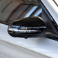Glossy black mirror covers for Mercedes E-Class W213 (2015 to 2024)