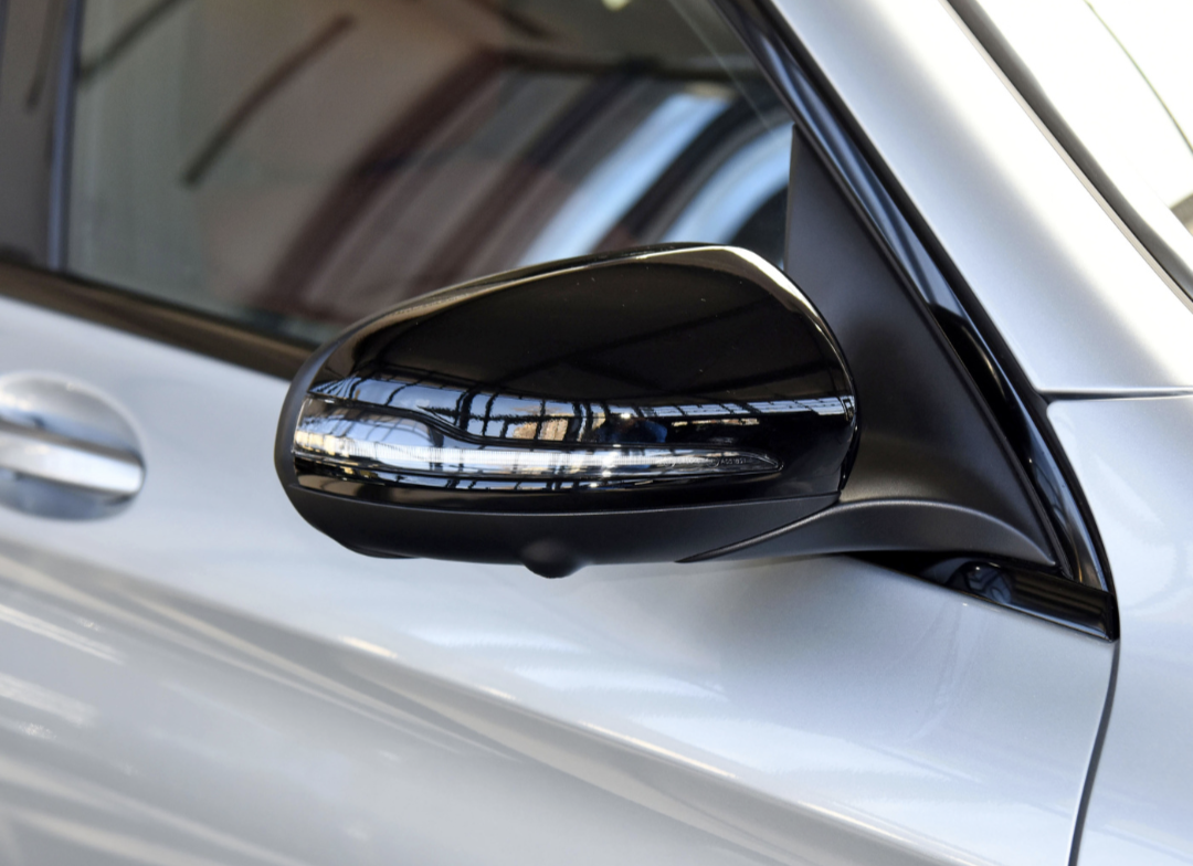 Glossy black mirror covers for Mercedes E-Class W213 (2015 to 2024)