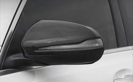 Carbon look mirror caps for Mercedes E-Class W213 (2015 to 2024) Mercedes-Benz Euro Premium Parts