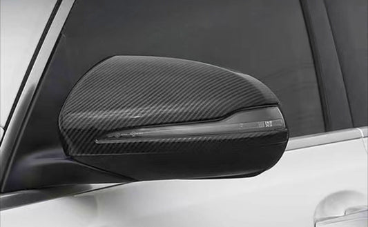 Carbon fiber mirror caps for Mercedes GLC W253 - 2015 to 2022