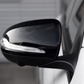 Glossy black side mirror caps for Mercedes GLC X253 (2015 to 2022)