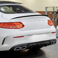 AMG Type Rear Trunk Spoiler for Mercedes C-Class Coupe C205 W205 (2014 to 2021)