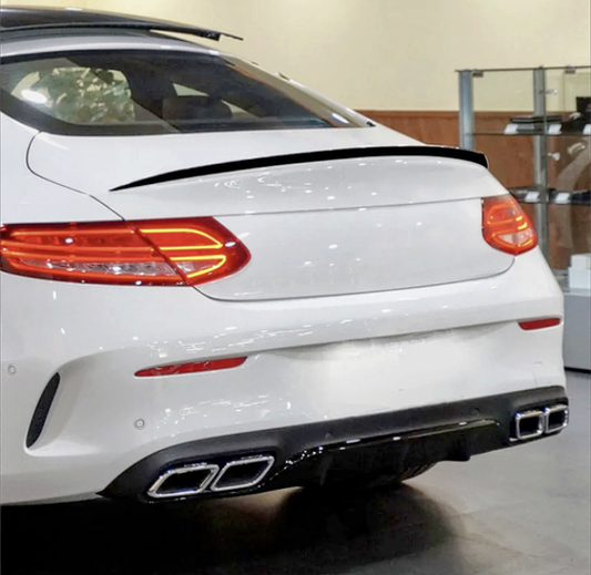AMG Type Mercedes C-Class Coupe Rear Spoiler C205 (2014 to 2021)