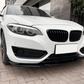 M Type Front Lip Splitter for BMW Série 2 F22 M2 F87 (2014 to 2021)