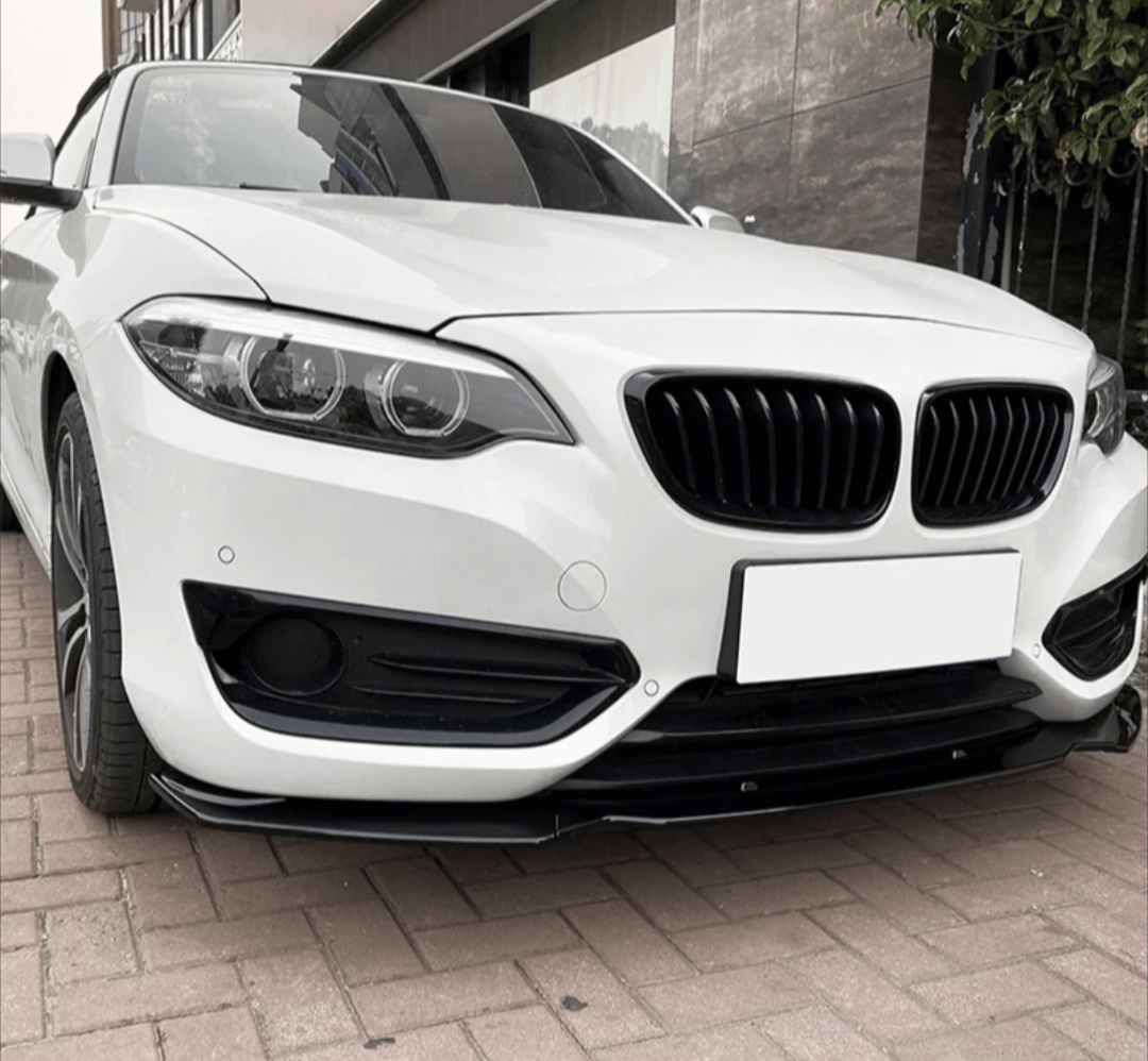 M Type Front Lip Splitter for BMW Série 2 F22 M2 F87 (2014 to 2021)