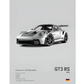 Porsche 991 (992) GT3 RS car poster | Wall Art for your interior decoration